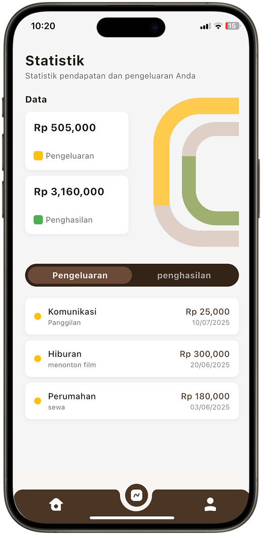 Transaction Screen
